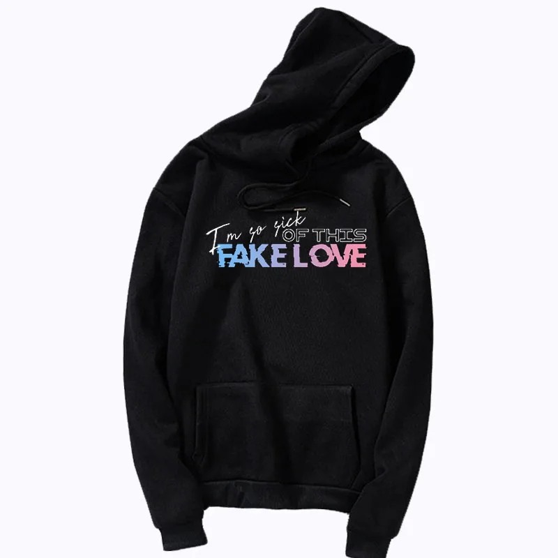 new K-pop Bangtan Boys Hoodie sweatshirt fake love Hoodie sweatshirt hip hop High Quality Clothing Collection R&B hoody
new K-pop Bangtan Boys Hoodie sweatshirt fake love Hoodie sweatshirt hip hop High Quality Clothing Collection R&B hoody