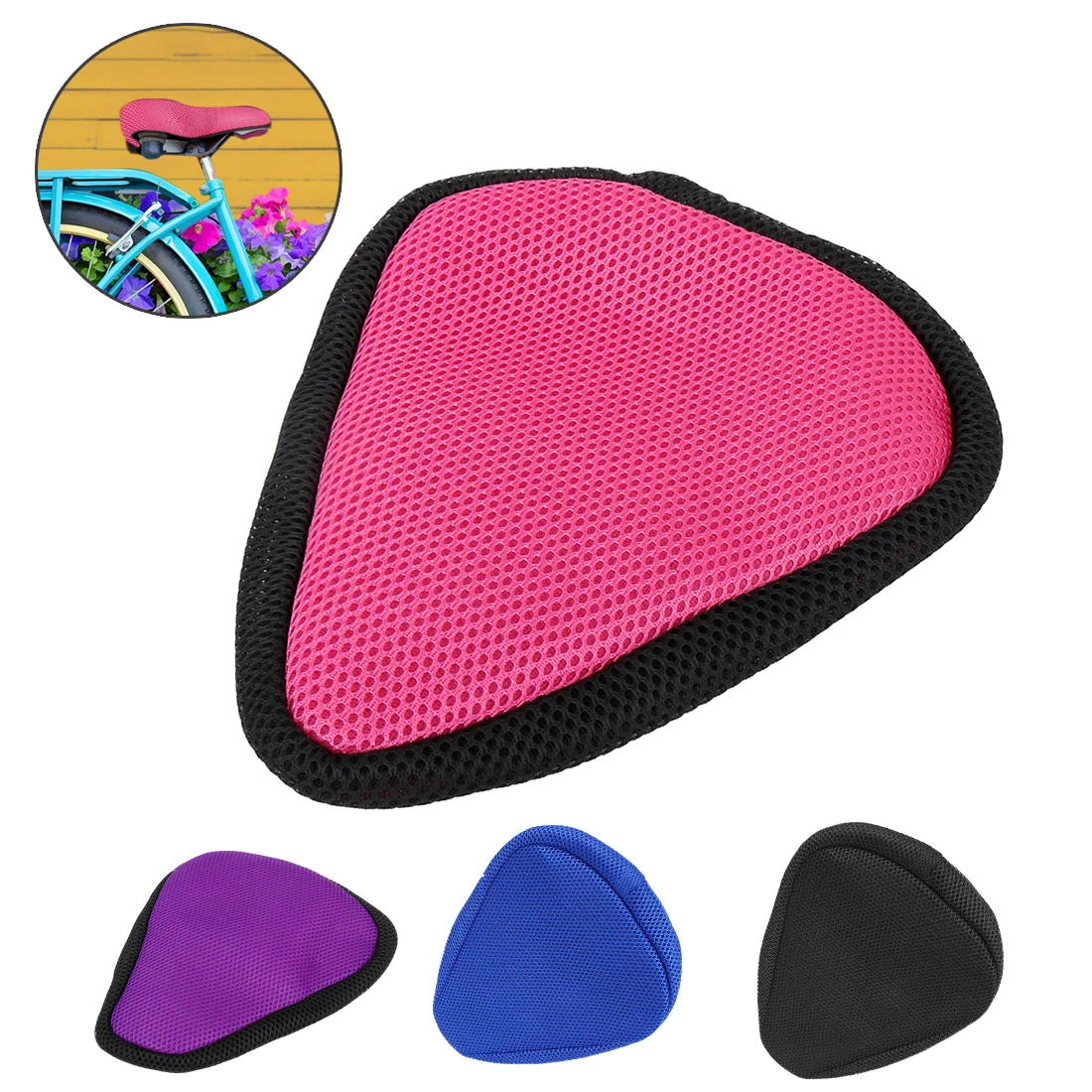 X Autohaux Bike Bicycle Saddle For Seat Cover Comfort Pad Padded Soft Breathable Cushion Pink
X Autohaux Bike Bicycle Saddle For Seat Cover Comfort Pad Padded Soft Breathable Cushion Pink