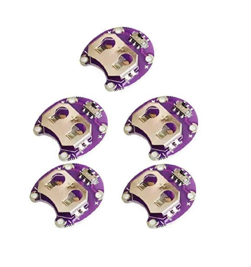 LilyPad монетница Батарейный держатель CR2032 батарейный модуль для arduin0 DIY KIT| |
