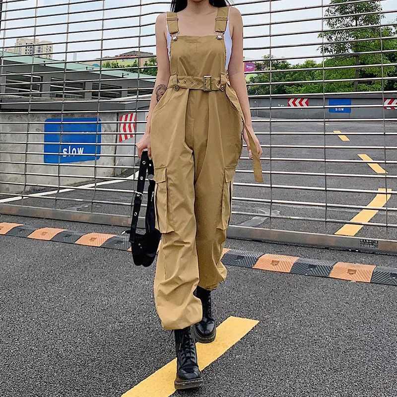 Bib Women'S Autumn New High-Waist Temperament Commuter Fashion Trend Loose And Thin Beam Foot Tooling Casual Jumpsuit Women
Bib Women'S Autumn New High-Waist Temperament Commuter Fashion Trend Loose And Thin Beam Foot Tooling Casual Jumpsuit Women