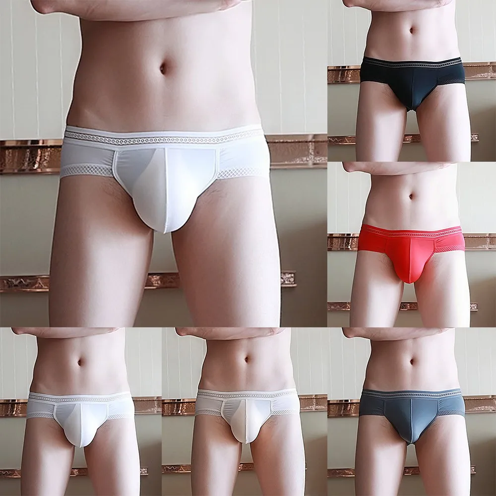 Men's Panties Men Boxer Cotton Sexy Lingerie Sheer Underwear Ice Silk U Pouch Male Breathable Panties Men Sexy Jockstrap Briefs
Men's Panties Men Boxer Cotton Sexy Lingerie Sheer Underwear Ice Silk U Pouch Male Breathable Panties Men Sexy Jockstrap Briefs