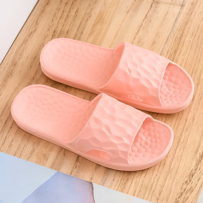 Men's Non-slip Summer Household Bathroom Anti-slip Shoes Indoor Slippers Couples Soft Bottom Simple Font Female Beach Slipper
Men's Non-slip Summer Household Bathroom Anti-slip Shoes Indoor Slippers Couples Soft Bottom Simple Font Female Beach Slipper