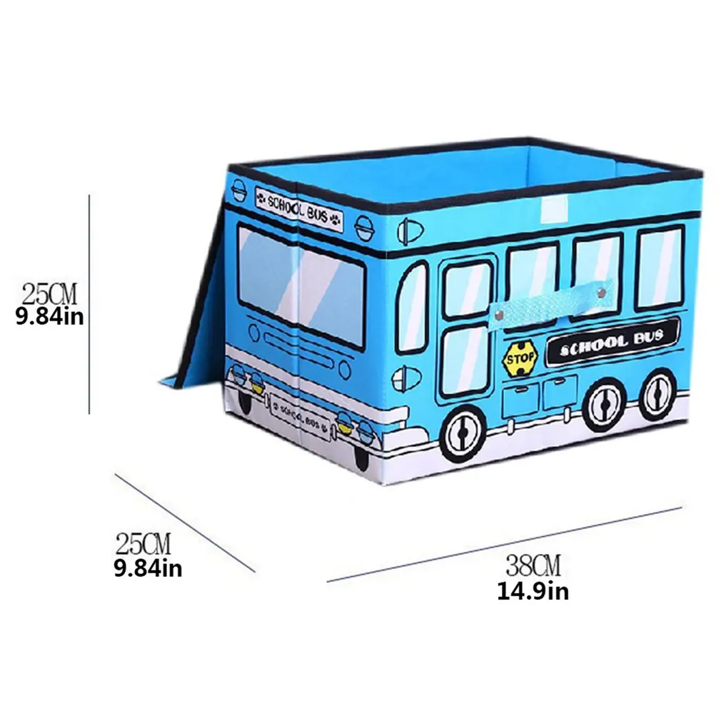 Cartoon Non-woven Storage Box Waterproof Clothing Organizer Portable Foldable Toys Holder Clamshell Home Bus Storage Box 
Cartoon Non-woven Storage Box Waterproof Clothing Organizer Portable Foldable Toys Holder Clamshell Home Bus Storage Box