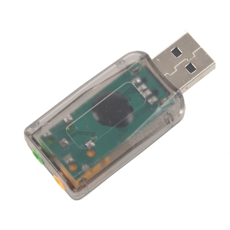 Instantly External 5.1 USB 3D Audio Sound Card Adapter for PC Desktop Notebook Laptopcreates a miniphone in and audio jack out f
Instantly External 5.1 USB 3D Audio Sound Card Adapter for PC Desktop Notebook Laptopcreates a miniphone in and audio jack out f