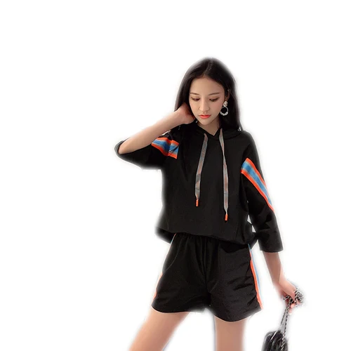 Korean Loose 2019 Striped Women's Sets Fashion Casual Brief Terno Feminino 9pu Vintage Seven Quarter Two Piece Set
Korean Loose 2019 Striped Women's Sets Fashion Casual Brief Terno Feminino 9pu Vintage Seven Quarter Two Piece Set