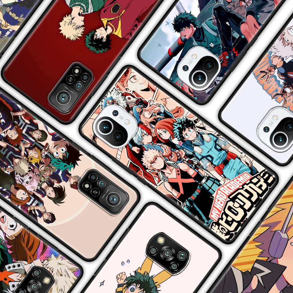 My Hero Academy Anime Silicone Phone Case for Xiaomi Mi Poco X3 Pro M3 Pro 5G F3 Pocophone F1 Protection Cover
My Hero Academy Anime Silicone Phone Case for Xiaomi Mi Poco X3 Pro M3 Pro 5G F3 Pocophone F1 Protection Cover