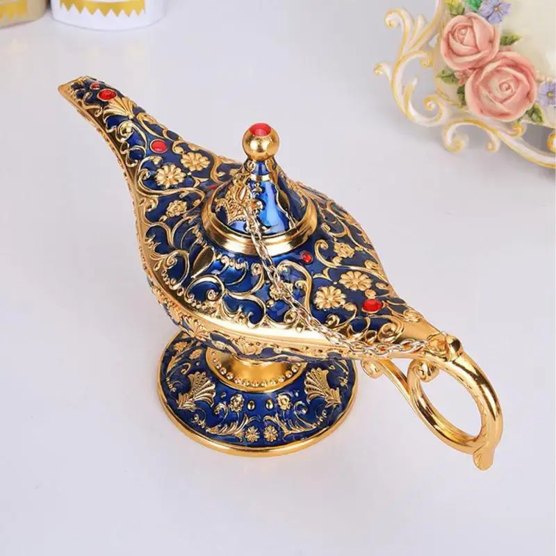 Dreamburgh Vintage Metal Aladdin Lamp Small Wishing Light Room Decoration Kids Gift Home Decoration Accessories Crafts Figurines
Dreamburgh Vintage Metal Aladdin Lamp Small Wishing Light Room Decoration Kids Gift Home Decoration Accessories Crafts Figurines
