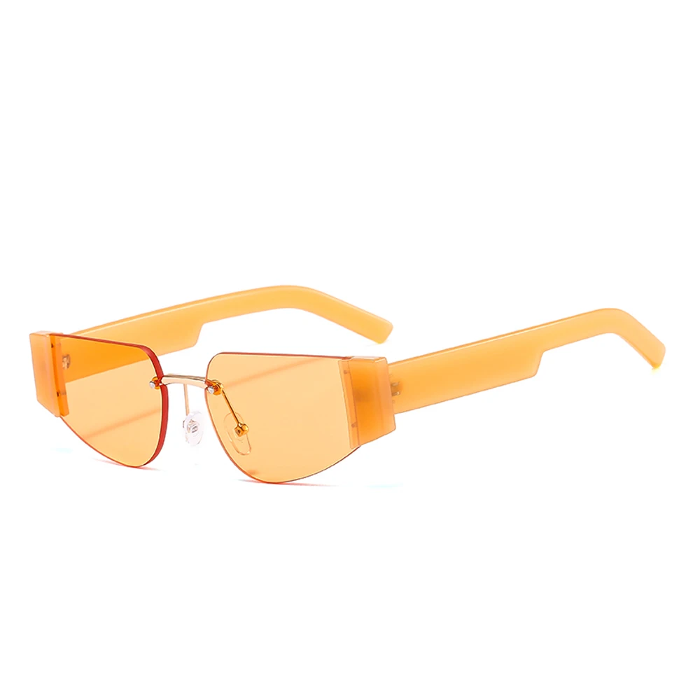 Винтажные красные Кошачьи Глаза Солнцезащитные очки женские брендовые