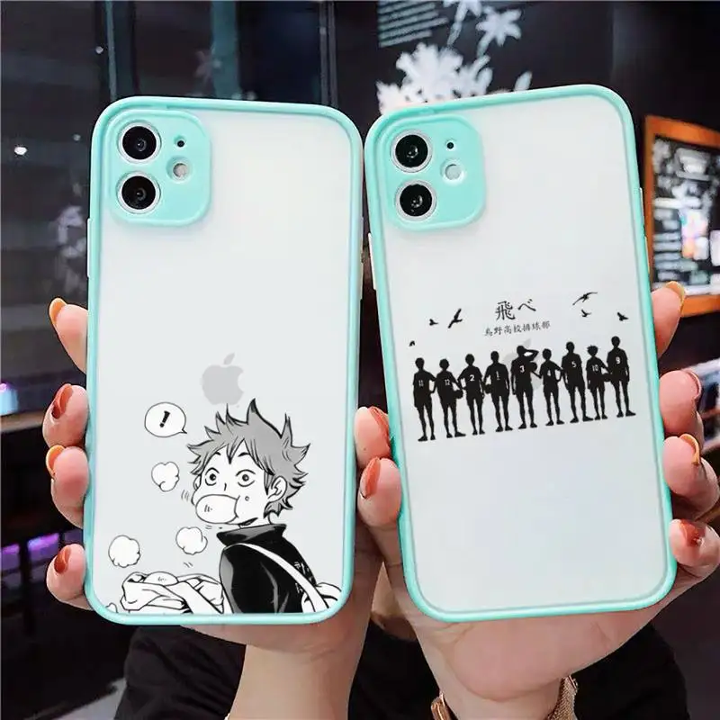 Oya Haikyuu Love Volleyball Phone Case Matte Transparent for iPhone 7 8 11 12 s mini pro X XS XR MAX Plus cover funda
Oya Haikyuu Love Volleyball Phone Case Matte Transparent for iPhone 7 8 11 12 s mini pro X XS XR MAX Plus cover funda