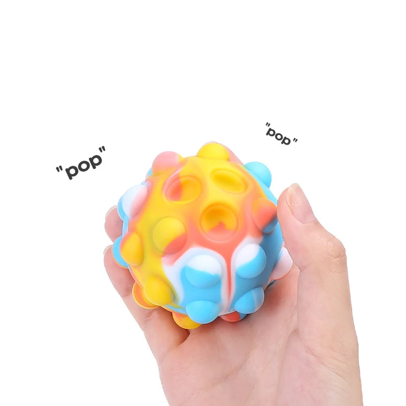 New Hot Sale Pop 3D IT Ball Push Bubble Fidget Toys Adult Stress Relief Squeeze Toys Antistress Popit Soft Squishy Gift Kids Toy
New Hot Sale Pop 3D IT Ball Push Bubble Fidget Toys Adult Stress Relief Squeeze Toys Antistress Popit Soft Squishy Gift Kids Toy