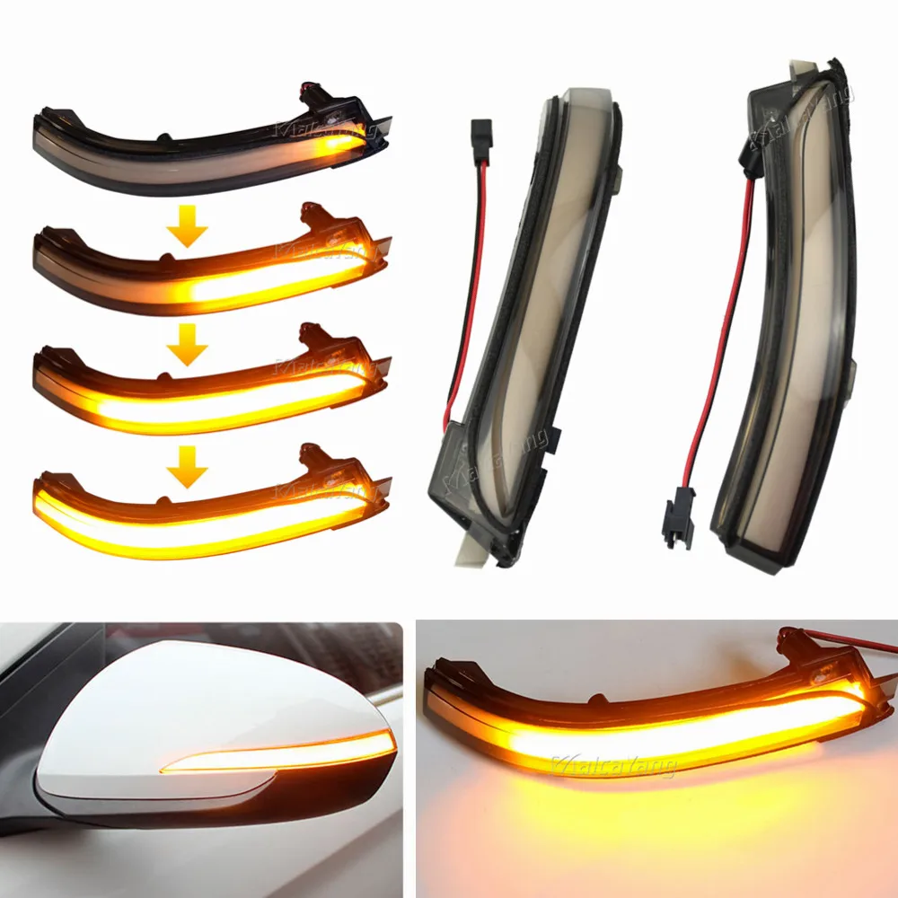 

For Hyundai Elantra AD Avante 2016-2019 Dynamic Blinker Side Rearview Mirror Indicator Sequential Repeater LED Turn Signal Light