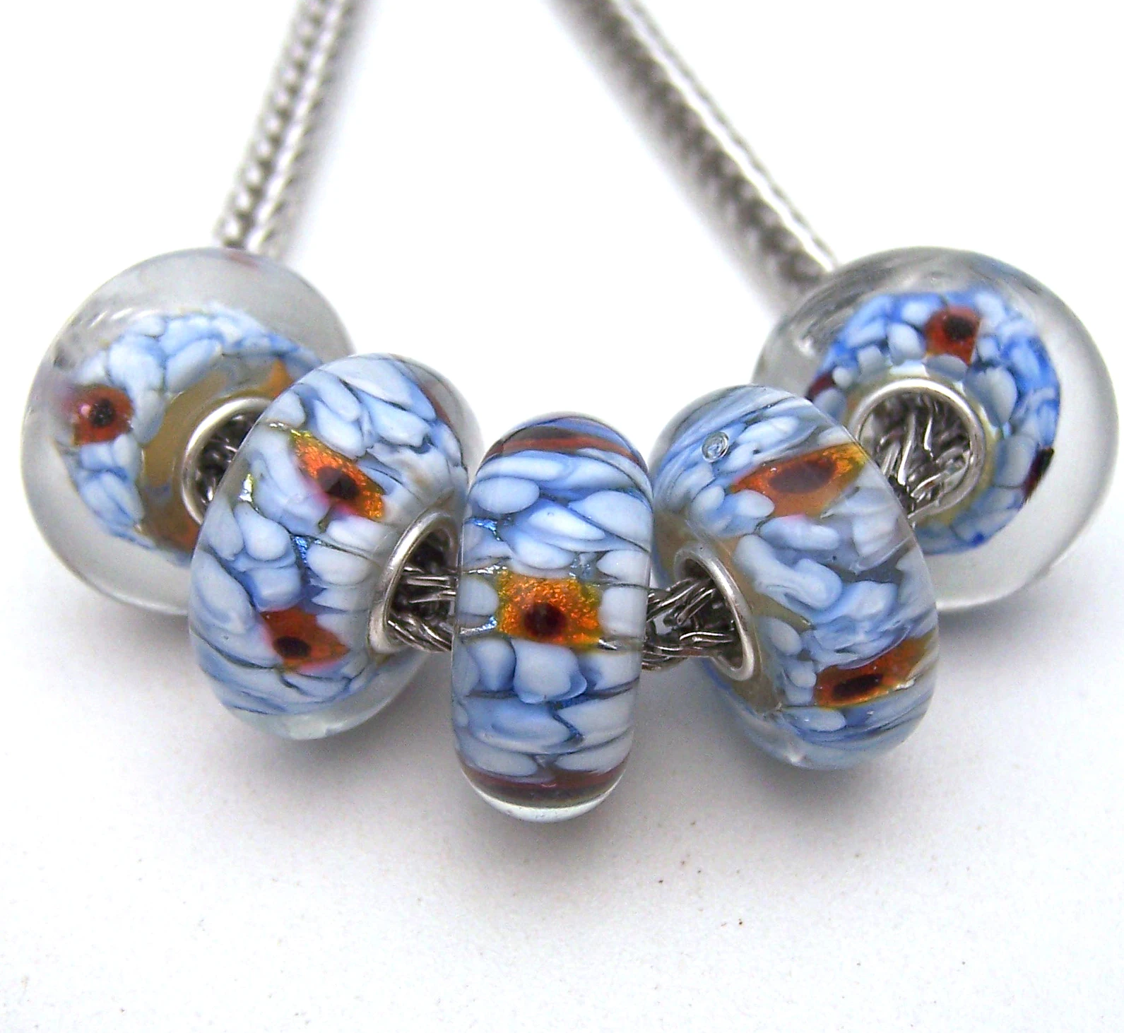 JGWGT 3105 5X 100% Authenticity S925 Sterling Silver Beads Murano Glass beads Fit European Charms Bracelet diy jewelry Lampwork
JGWGT 3105 5X 100% Authenticity S925 Sterling Silver Beads Murano Glass beads Fit European Charms Bracelet diy jewelry Lampwork