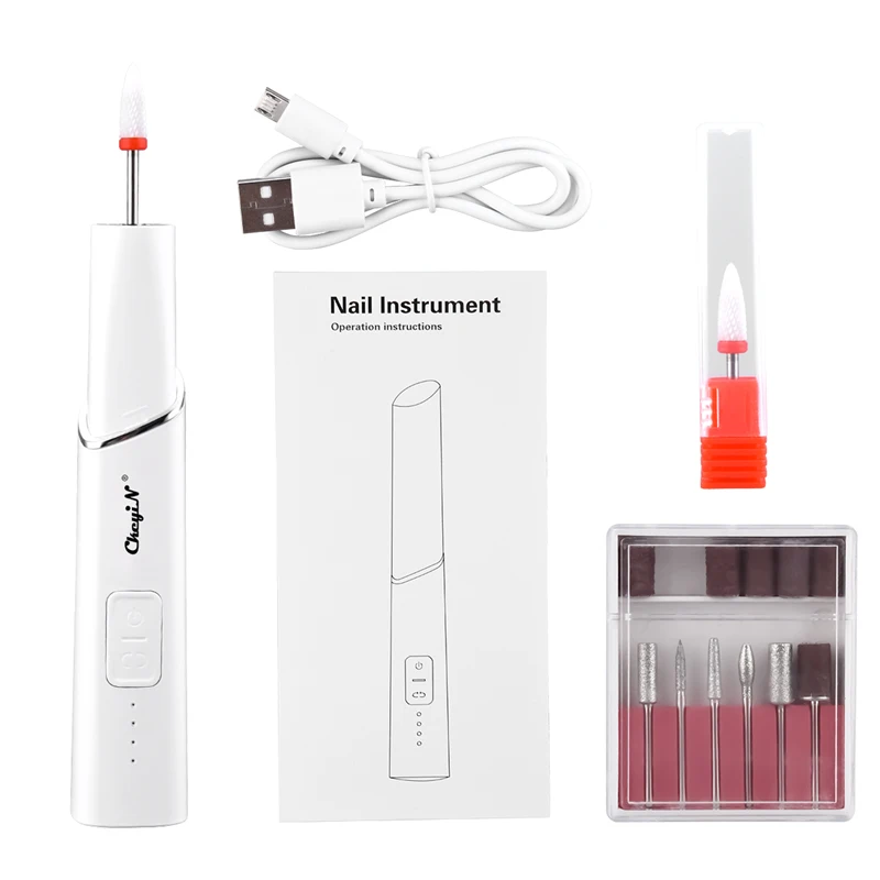 CkeyiN Nail Drill Machine 15000Rpm Rechargeable Polisher Manicure Nail Gel Polisher Ceramic Grinding Head Manicure Drill Light
CkeyiN Nail Drill Machine 15000Rpm Rechargeable Polisher Manicure Nail Gel Polisher Ceramic Grinding Head Manicure Drill Light