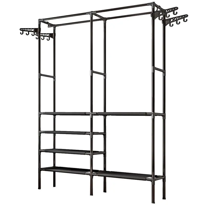 Multifunctional Garment Rack Metal Clothes Coat Shoe Storage Shelf Practical Clothes Drying Hanger Clothes Stand (White)
Multifunctional Garment Rack Metal Clothes Coat Shoe Storage Shelf Practical Clothes Drying Hanger Clothes Stand (White)