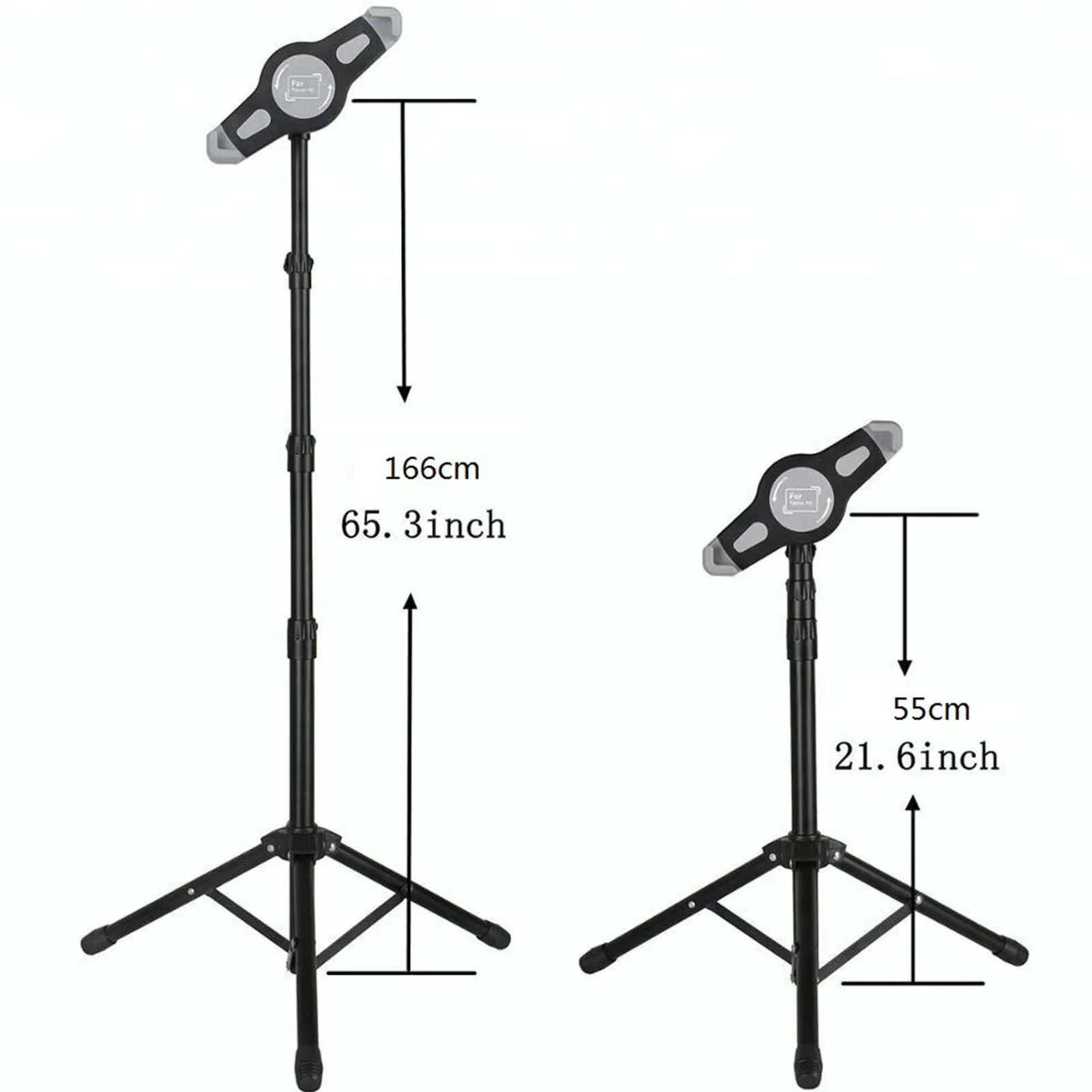 Universal Tablet Holder Floor Stand For IPad 8.07-12.60 Inch Retractable Phone Tablet Aluminum Alloy Tripod Stands
Universal Tablet Holder Floor Stand For IPad 8.07-12.60 Inch Retractable Phone Tablet Aluminum Alloy Tripod Stands