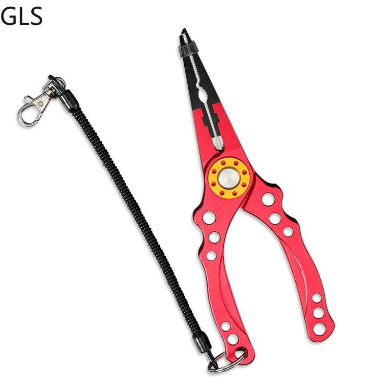 GLS New 19.7*7CM Aluminum Alloy High-quality Handle Fishing Pliers Outdoor Multi-function Fishing Tool 3 Colors Available
GLS New 19.7*7CM Aluminum Alloy High-quality Handle Fishing Pliers Outdoor Multi-function Fishing Tool 3 Colors Available