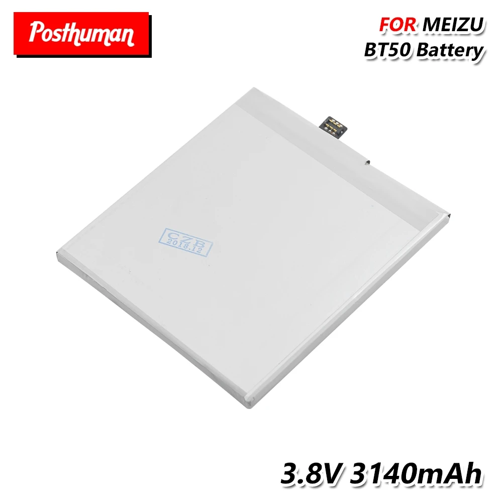 Высококачественный сменный аккумулятор BT50 для телефона Meizu Metal Meilan M1 3140 мАч M57A M57AU