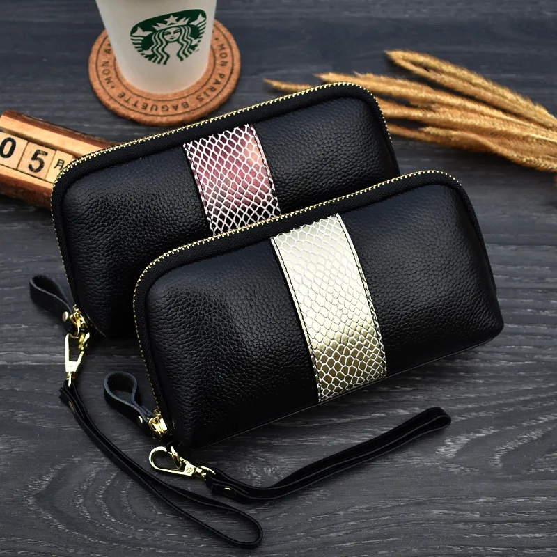 women's wallet genuine leather clutch bag zipper Organizer wallets Cow leather Serpentine monederos para mujer 2020 New wallet
women's wallet genuine leather clutch bag zipper Organizer wallets Cow leather Serpentine monederos para mujer 2020 New wallet