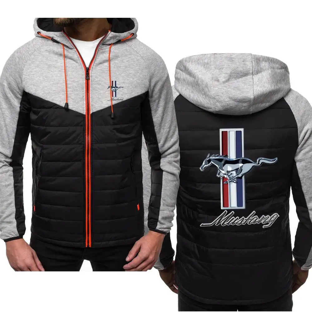 New Fashion Hoody Spliced Jacket Men Mustang Car Logo Spring Autumn Hoodies Casual Coat Hooded Fleece Sport Zipper Tops
New Fashion Hoody Spliced Jacket Men Mustang Car Logo Spring Autumn Hoodies Casual Coat Hooded Fleece Sport Zipper Tops