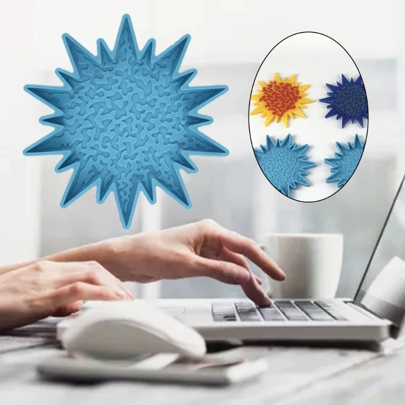 652B Astral Coaster Epoxy Resin Mold Cup Mat Casting Silicone Mould DIY Crafts Tool
652B Astral Coaster Epoxy Resin Mold Cup Mat Casting Silicone Mould DIY Crafts Tool