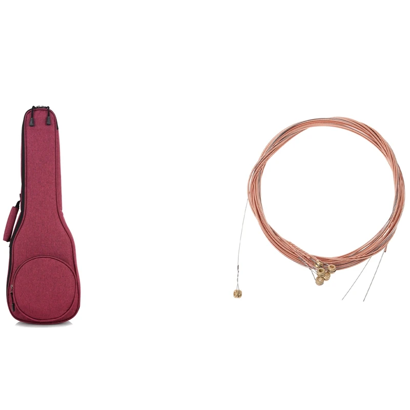 2 Set Musical Instrument Accessories:1 Set Guitar String Steel Alice A206-1 & 1 Pcs 21 Inch Cotton Ukulele Bag Red
2 Set Musical Instrument Accessories:1 Set Guitar String Steel Alice A206-1 & 1 Pcs 21 Inch Cotton Ukulele Bag Red