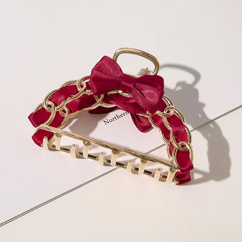 Woman Metal Hair Claws Hair Accessories Chic Barrettes Hairclips Hairpins Ladies Hairgrip Headwear Girls Ornaments Crab Bow Tie
Woman Metal Hair Claws Hair Accessories Chic Barrettes Hairclips Hairpins Ladies Hairgrip Headwear Girls Ornaments Crab Bow Tie