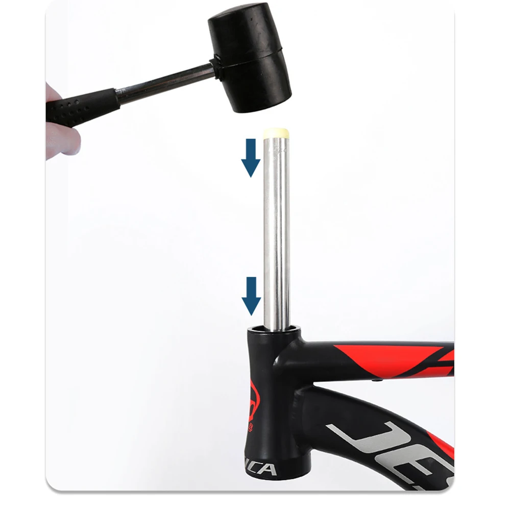 Mountain Bike Headset Disassembly Bracket Disassembled Tube+Hammer Bicycle Repair Remove Tool High Quality Exquisite And Durable
Mountain Bike Headset Disassembly Bracket Disassembled Tube+Hammer Bicycle Repair Remove Tool High Quality Exquisite And Durable