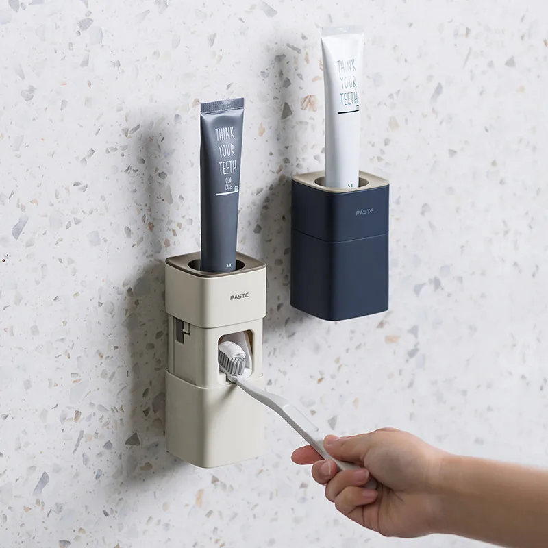 6 Colors Automatic lazy toothpaste squeezer Wall-mounted non-punch toothpaste squeezer bathroom accessories set holder
6 Colors Automatic lazy toothpaste squeezer Wall-mounted non-punch toothpaste squeezer bathroom accessories set holder