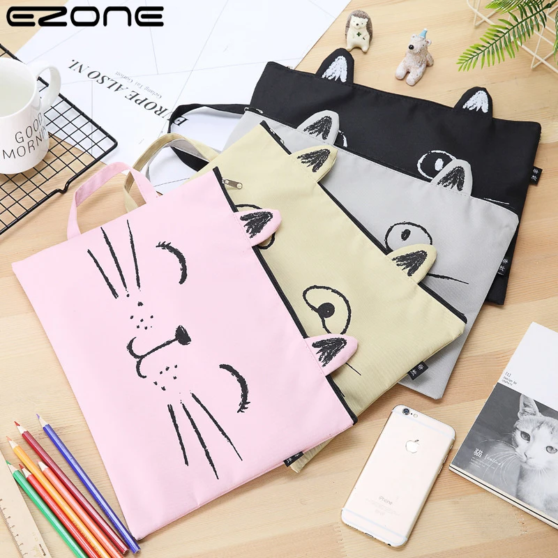 EZONE 32.5*24CM File Folder Document Bag High Capacity Cartoon Cat Desktop Organizer Storage Bag School Supplies Stationery
EZONE 32.5*24CM File Folder Document Bag High Capacity Cartoon Cat Desktop Organizer Storage Bag School Supplies Stationery