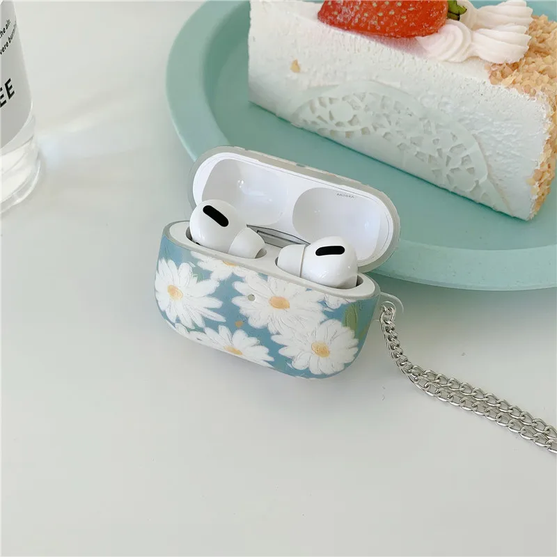 Cute Daisy Flower Case For Apple AirPods 3 2 1 Charging Box Capa For air pods Pro Cases Funny IMD Headphone Protection Covers
Cute Daisy Flower Case For Apple AirPods 3 2 1 Charging Box Capa For air pods Pro Cases Funny IMD Headphone Protection Covers
