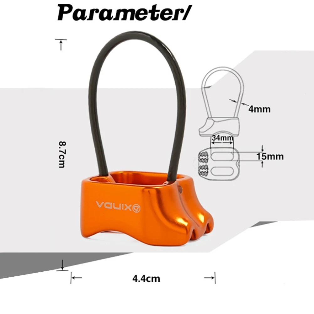 Rappel ATC Belay Device Hiking Rock Climbing Equipment Descender Outdoor Camping Travelling Easy Carrying Portable Parts
Rappel ATC Belay Device Hiking Rock Climbing Equipment Descender Outdoor Camping Travelling Easy Carrying Portable Parts