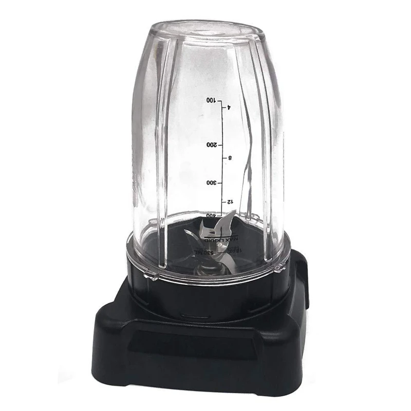 6 Fins Blade 18Oz/24Oz Juice Cup with Spout Lid Parts for Ninja Blender BL610 1000W Replacement Power Motor Base
6 Fins Blade 18Oz/24Oz Juice Cup with Spout Lid Parts for Ninja Blender BL610 1000W Replacement Power Motor Base
