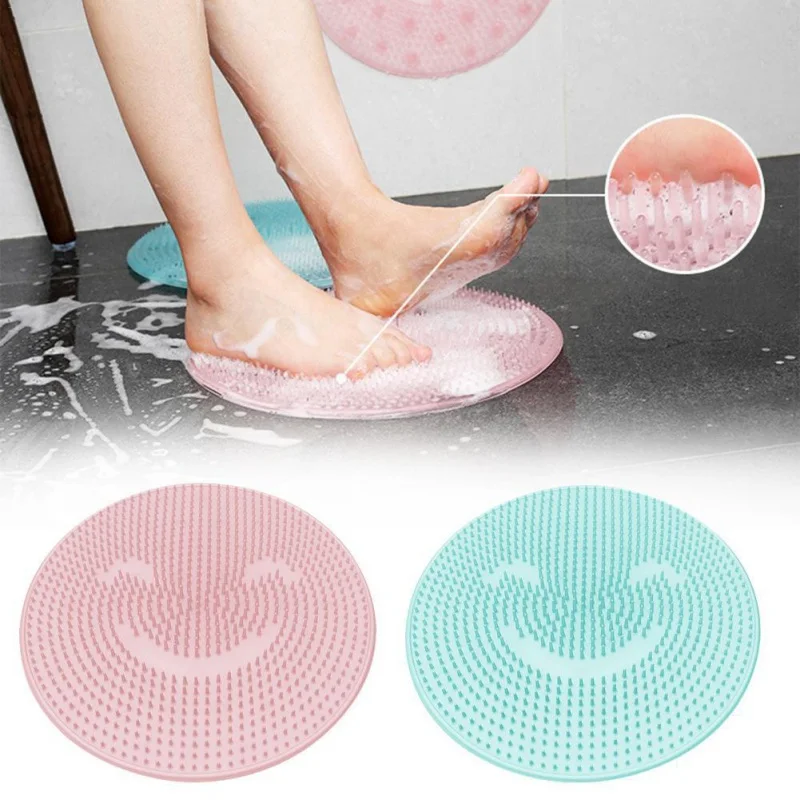 Silicone Bath Mats Shower Back Brush Massager Bath Foot Brush Dead Skin Anti Skid Pad Bathroom Mat Set Foot Washing Tools
Silicone Bath Mats Shower Back Brush Massager Bath Foot Brush Dead Skin Anti Skid Pad Bathroom Mat Set Foot Washing Tools