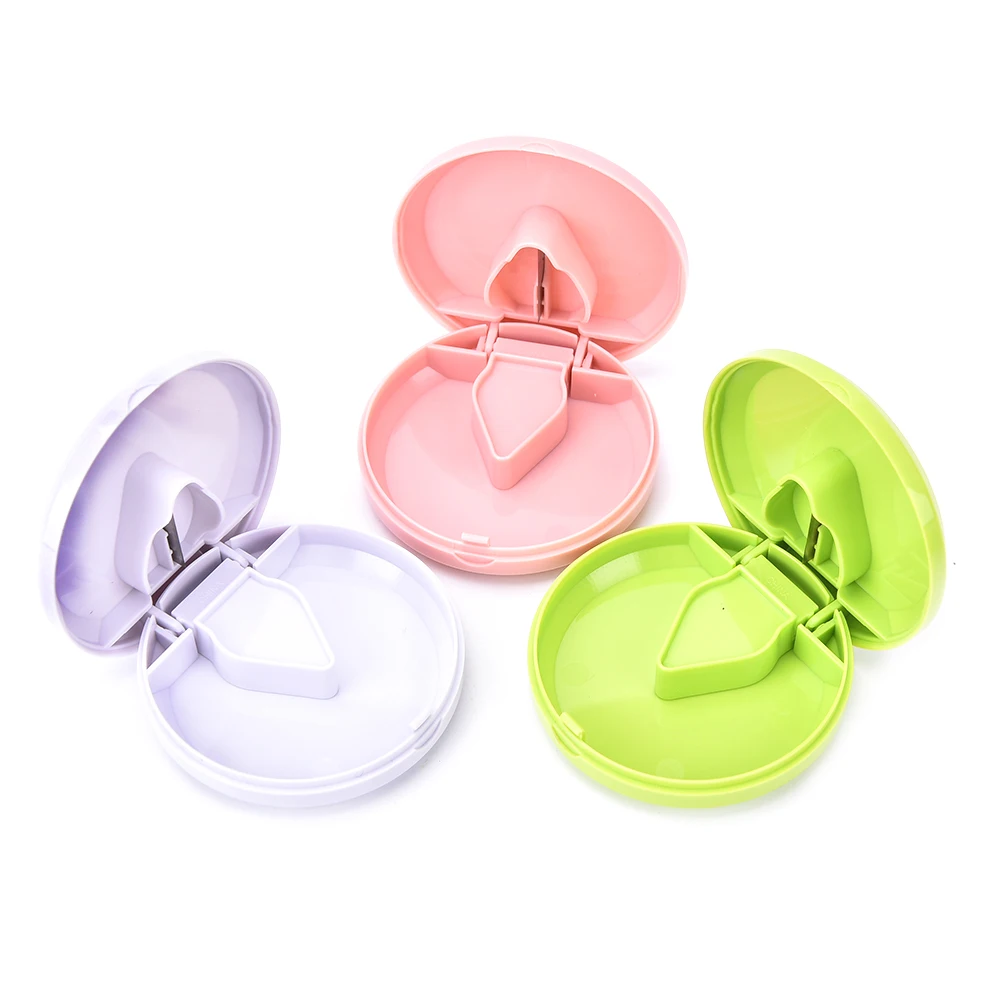 1PCS Portable Pill Tablet Pill Cutter Divider PP Material Organizer For Medicine Splitter Hold Storage Box 3Colors
1PCS Portable Pill Tablet Pill Cutter Divider PP Material Organizer For Medicine Splitter Hold Storage Box 3Colors
