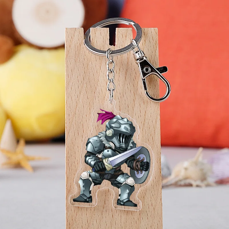 2021 Hot Anime Goblin Slayer Cosplay Key Chains Cartoon Figure Model Keychain Acrylic Car Keyring Pendants Gifts For Woman Man
2021 Hot Anime Goblin Slayer Cosplay Key Chains Cartoon Figure Model Keychain Acrylic Car Keyring Pendants Gifts For Woman Man