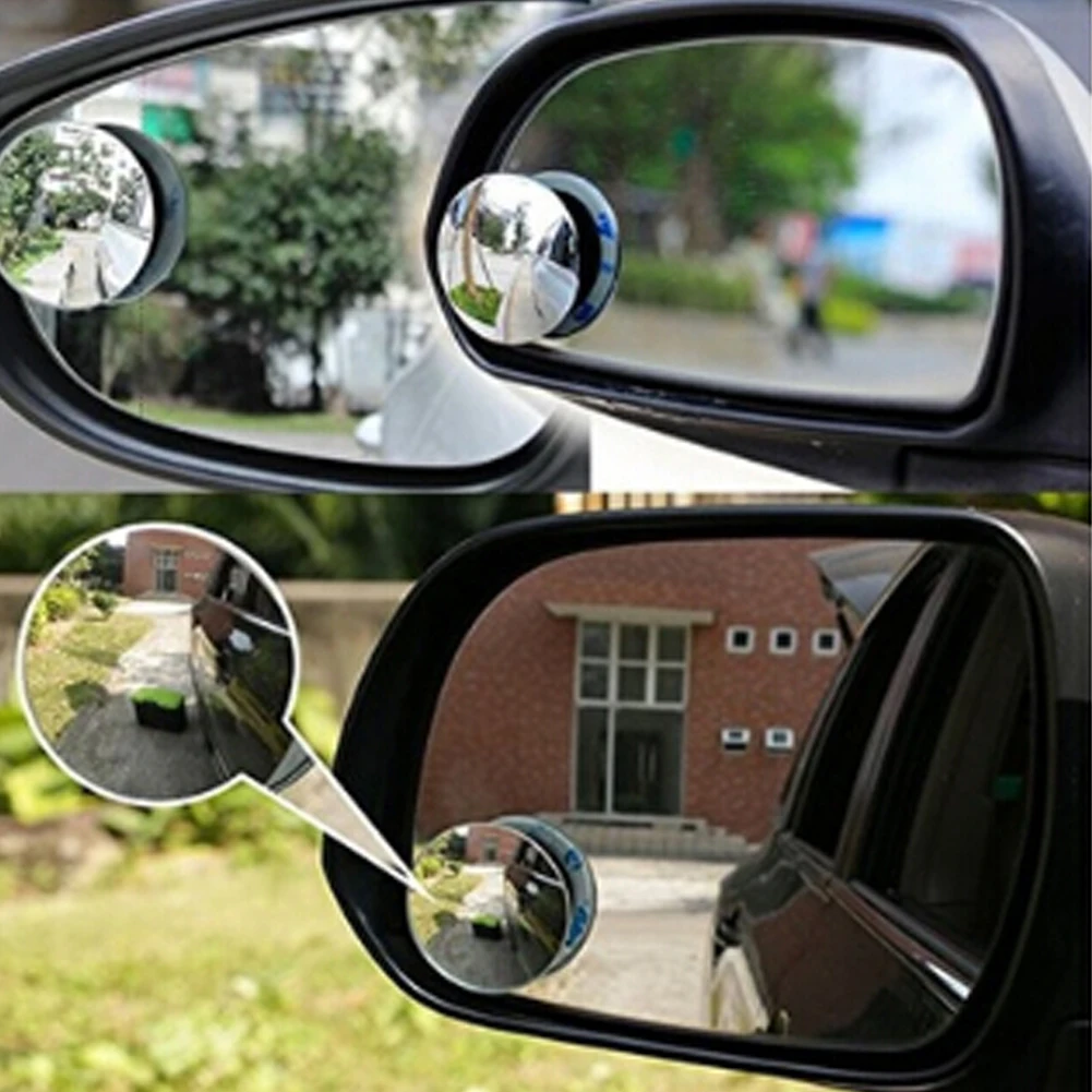 2Pcs For Car Reverse Frameless Ultrathin Wide Angle Round Convex Rear View Mirror 360° HD Blind Spot Mirror Car Accessories
2Pcs For Car Reverse Frameless Ultrathin Wide Angle Round Convex Rear View Mirror 360° HD Blind Spot Mirror Car Accessories