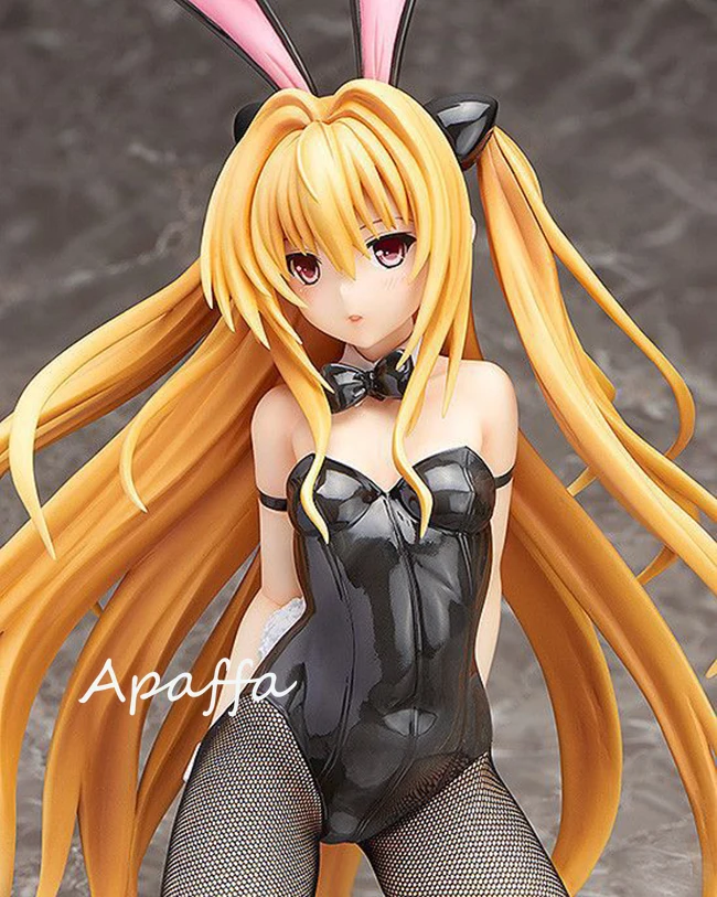 31cm Anime Sexy Girl Figure Toys To Love-Ru Darkness Golden Darkness Bunny Girl PVC Action Figure Toys Collection Model Doll
31cm Anime Sexy Girl Figure Toys To Love-Ru Darkness Golden Darkness Bunny Girl PVC Action Figure Toys Collection Model Doll