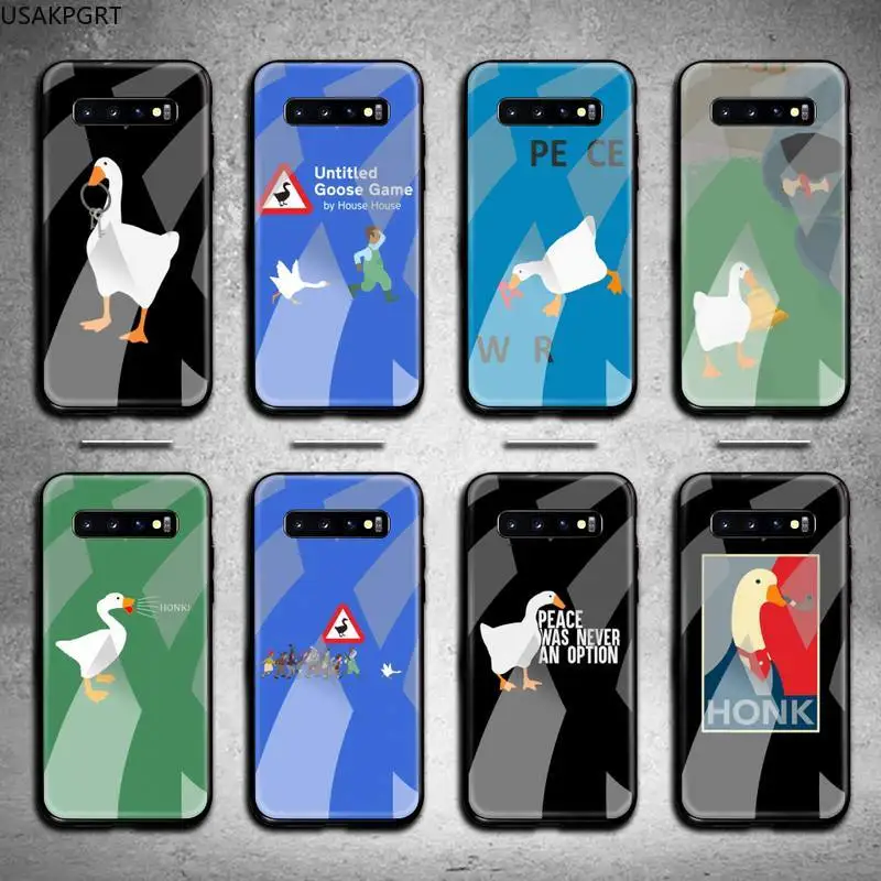 Duck Goose Game Phone Case Tempered Glass For Samsung S20 Plus S7 S8 S9 S10 Plus Note 8 9 10 Plus
Duck Goose Game Phone Case Tempered Glass For Samsung S20 Plus S7 S8 S9 S10 Plus Note 8 9 10 Plus