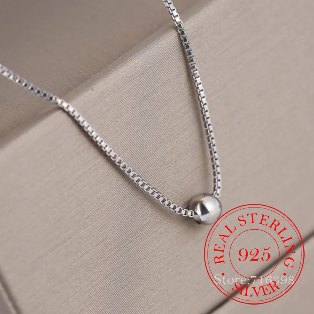 Exquisite Shiny Small Round Bead 925 Sterling Silver Necklace Good Luck Bead Choker Party Gift For Girls Fashion Party Jewelry
Exquisite Shiny Small Round Bead 925 Sterling Silver Necklace Good Luck Bead Choker Party Gift For Girls Fashion Party Jewelry