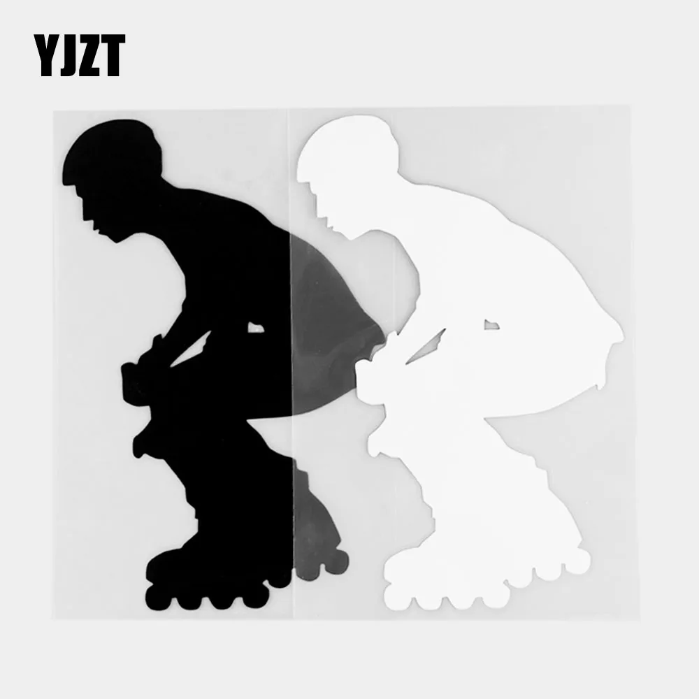 YJZT 11.2×17CM Roller Skater Creative Car Sticker Vinyl Decal Car Sticker Black/Silver 20A-0343
YJZT 11.2×17CM Roller Skater Creative Car Sticker Vinyl Decal Car Sticker Black/Silver 20A-0343