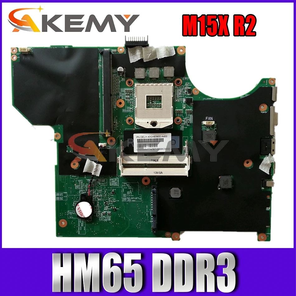 Akemy Original For Dell Alienware M15X R2 Laptop motherboard HM65 DDR3 00G5VT 0G5VT CN-00G5VT Mainboard 100% tested
Akemy Original For Dell Alienware M15X R2 Laptop motherboard HM65 DDR3 00G5VT 0G5VT CN-00G5VT Mainboard 100% tested