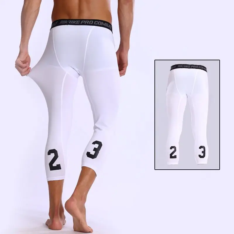 New Arrival Men's Compression Leggings Elastic Sports Pants Outdoor Sweatpants Fitness Tights Quick Dry Jogging Pants for Men
New Arrival Men's Compression Leggings Elastic Sports Pants Outdoor Sweatpants Fitness Tights Quick Dry Jogging Pants for Men