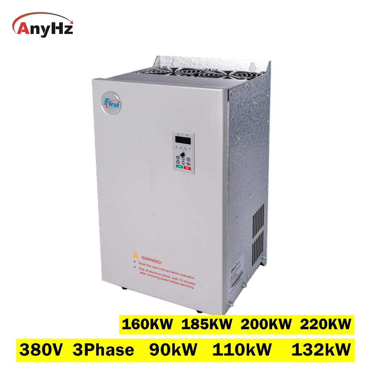 50/60Hz General Inverter Frequency Drive VFD 3Phase 380V 90kW/110kW/132kW/160kW/185 Frequency Converter 3PH Motor Speed Control
50/60Hz General Inverter Frequency Drive VFD 3Phase 380V 90kW/110kW/132kW/160kW/185 Frequency Converter 3PH Motor Speed Control