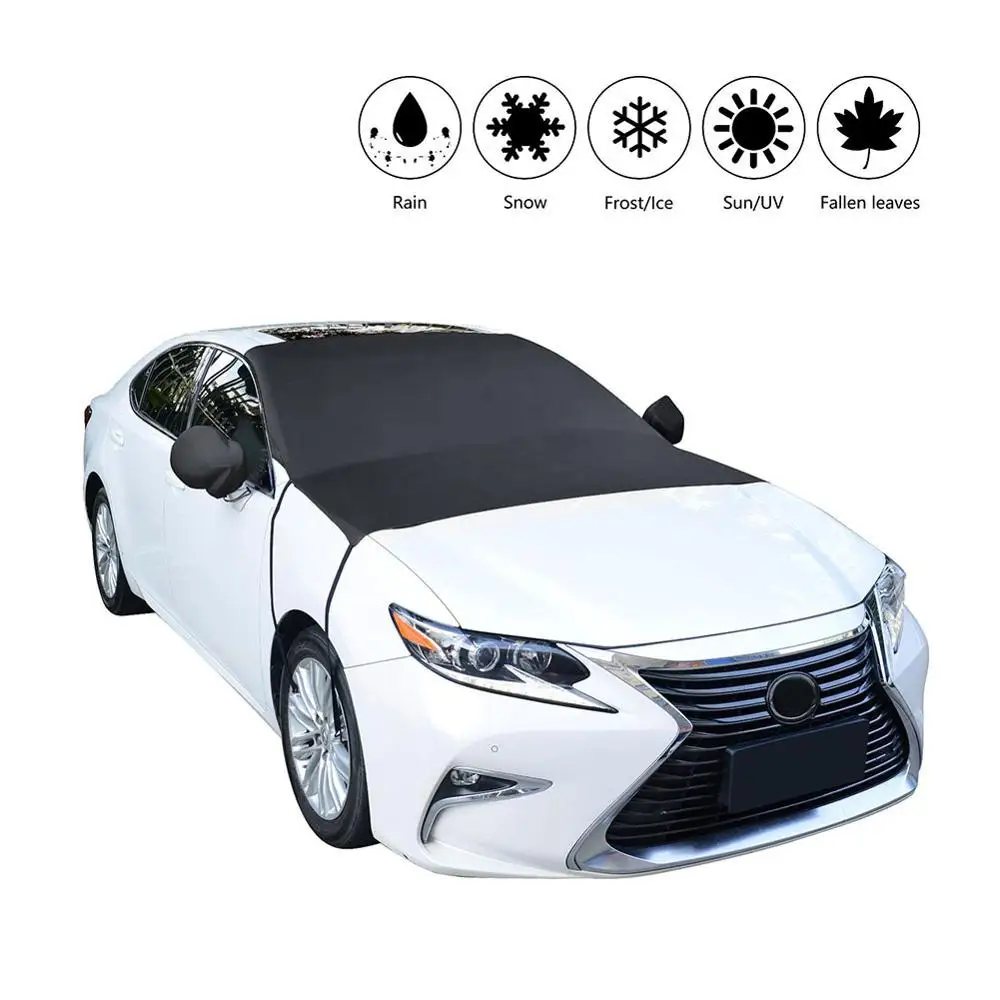 Car Windshield Sunshade Snow Frost Rain Cover Waterproof Windproof Dustproof Outdoor Car Covers Protection Cover
Car Windshield Sunshade Snow Frost Rain Cover Waterproof Windproof Dustproof Outdoor Car Covers Protection Cover