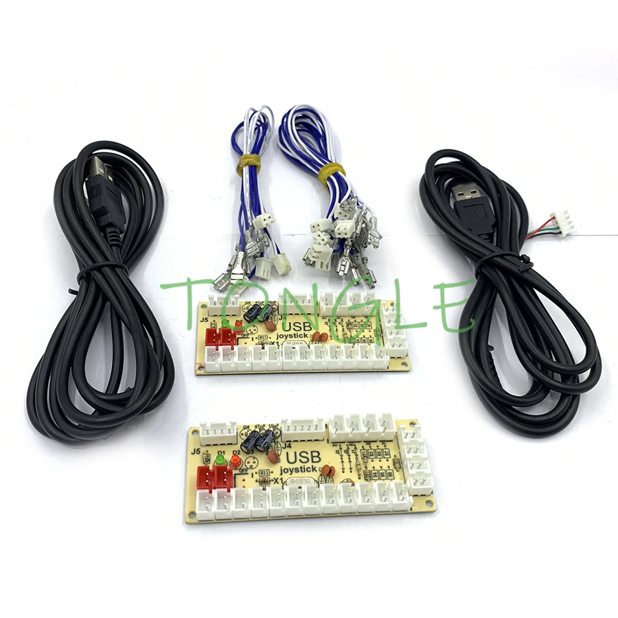 2 Players Zero Delay Arcade DIY KIT USB ENCODER PC TO JOYSTICK FOR 4way & 8way ZIPPY JOYSTICK & 4.8MM BUTTON
2 Players Zero Delay Arcade DIY KIT USB ENCODER PC TO JOYSTICK FOR 4way & 8way ZIPPY JOYSTICK & 4.8MM BUTTON