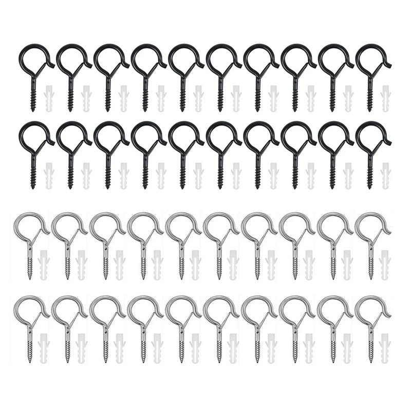 40 Pack Q-Hanger Hooks Metal Screw Hooks Safety Buckle Christmas Lights Hanger For Outdoor LED Xmas Lights
40 Pack Q-Hanger Hooks Metal Screw Hooks Safety Buckle Christmas Lights Hanger For Outdoor LED Xmas Lights