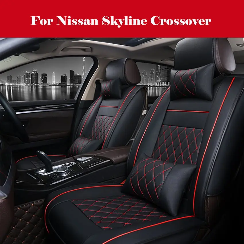 Luxury 5-seats Car Seat Cover SUV sedan Full Set Thicken Cushions Protector PU Leather For Nissan Skyline Crossover
Luxury 5-seats Car Seat Cover SUV sedan Full Set Thicken Cushions Protector PU Leather For Nissan Skyline Crossover