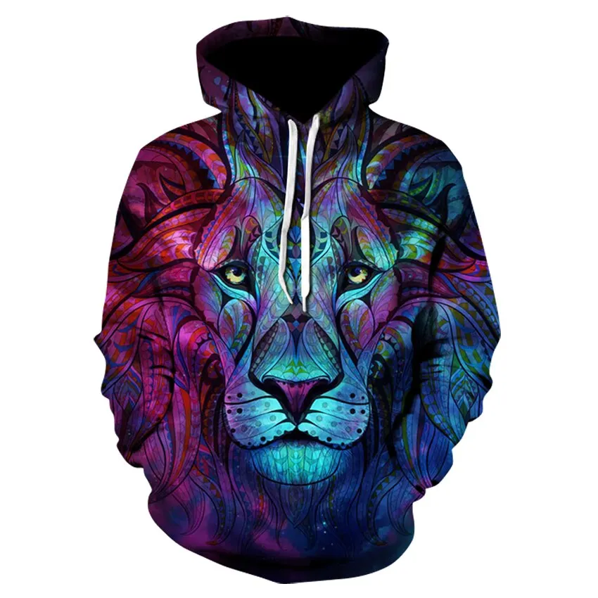 Men's new animal-print hoodie 3d lion head hoodie for fall, 2019 brand hoodie fashion tracksuit street coat
Men's new animal-print hoodie 3d lion head hoodie for fall, 2019 brand hoodie fashion tracksuit street coat