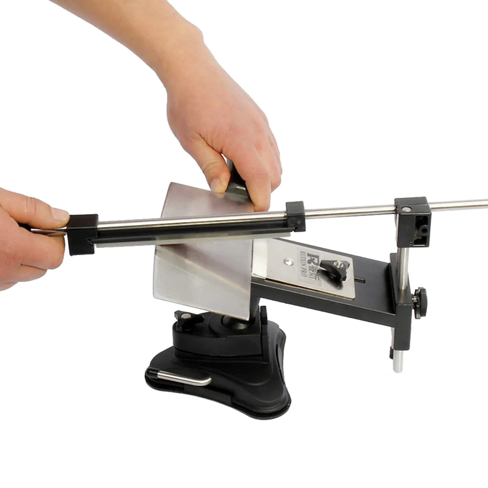 New update iron steel knife sharpener Professional Kitchen Knife Sharpener Sharpening Fix Fixed Angle with 4 Sharpening stones
New update iron steel knife sharpener Professional Kitchen Knife Sharpener Sharpening Fix Fixed Angle with 4 Sharpening stones