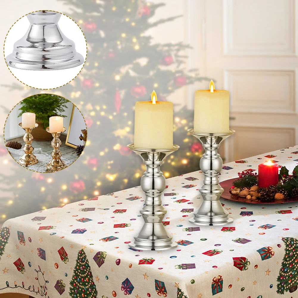1Pair Pillar Candle Holder 15cm Candlestick Holder Chrome Plated Metal Wedding Decoration Romantic Taper Candle Holder Stand
1Pair Pillar Candle Holder 15cm Candlestick Holder Chrome Plated Metal Wedding Decoration Romantic Taper Candle Holder Stand